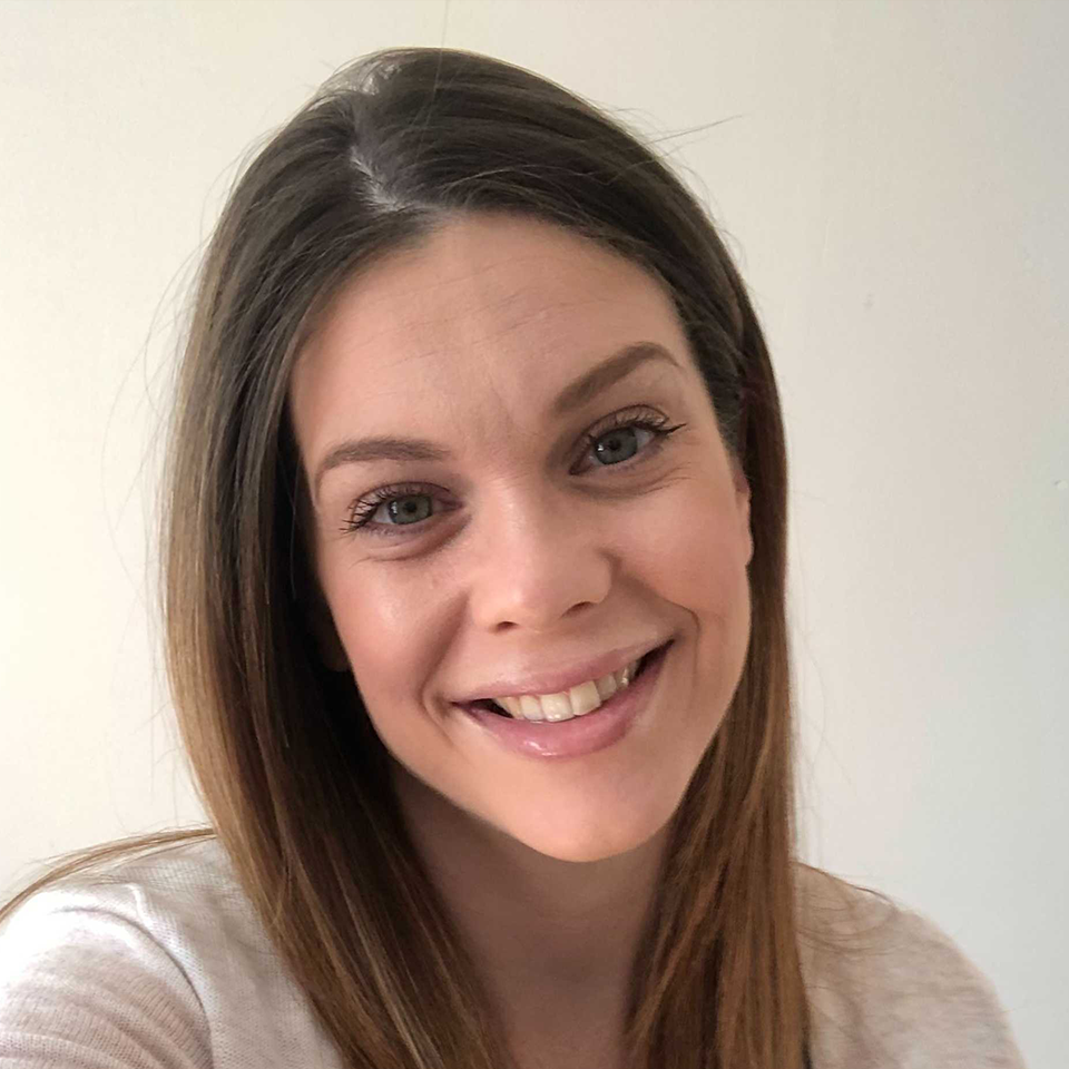 A portrait photograph of Claire Wardle